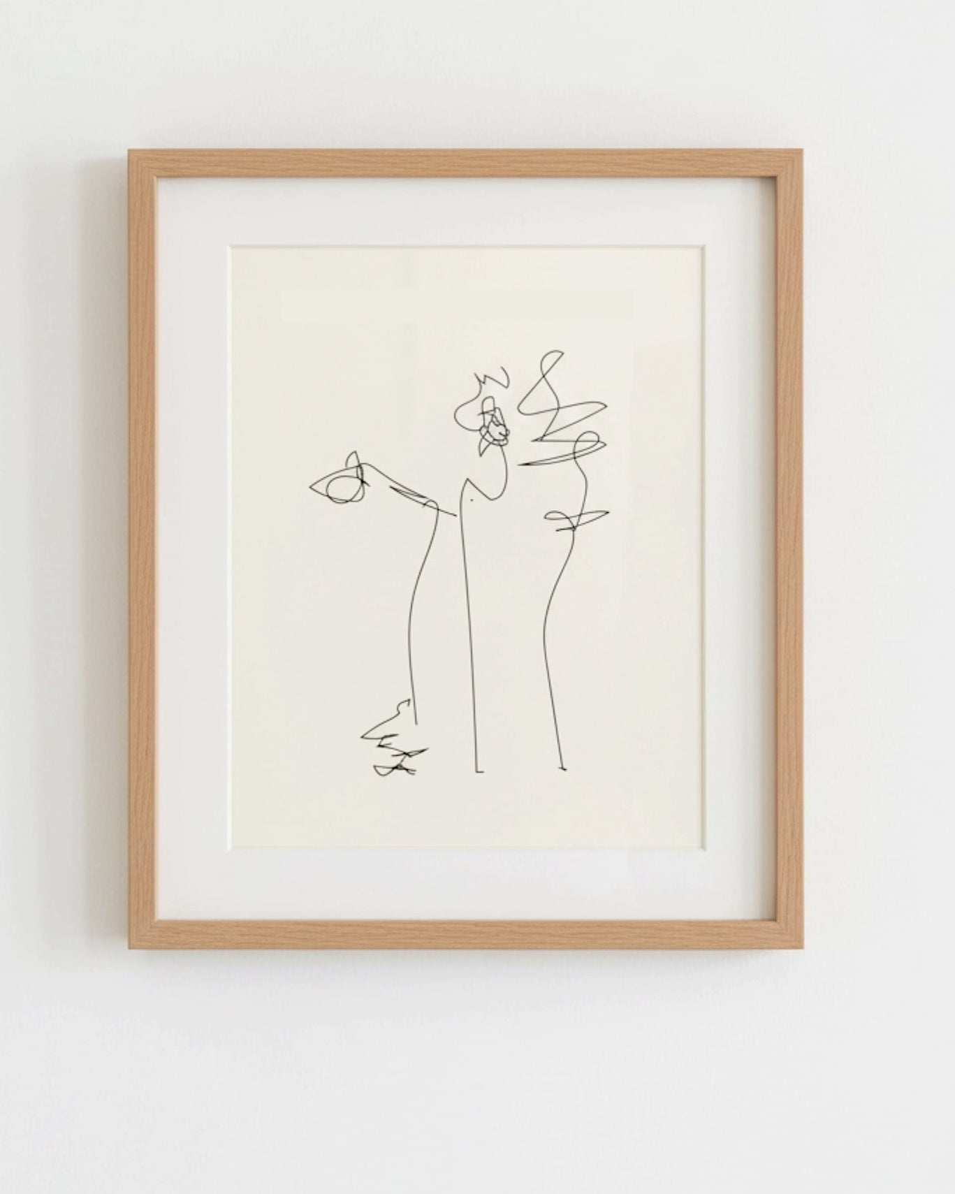 Framed Art Drawing